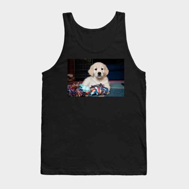 Button Nose Tank Top by RJDowns